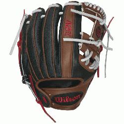  the infield with Dustin Pedroias 2016 A2K DP15 GM Baseball Glove now with SuperSkin. Featuring